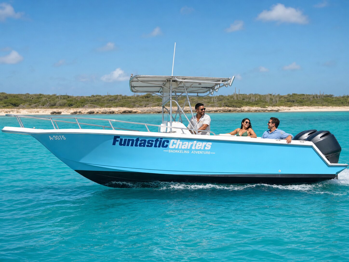 Family snorkeling adventure in Aruba