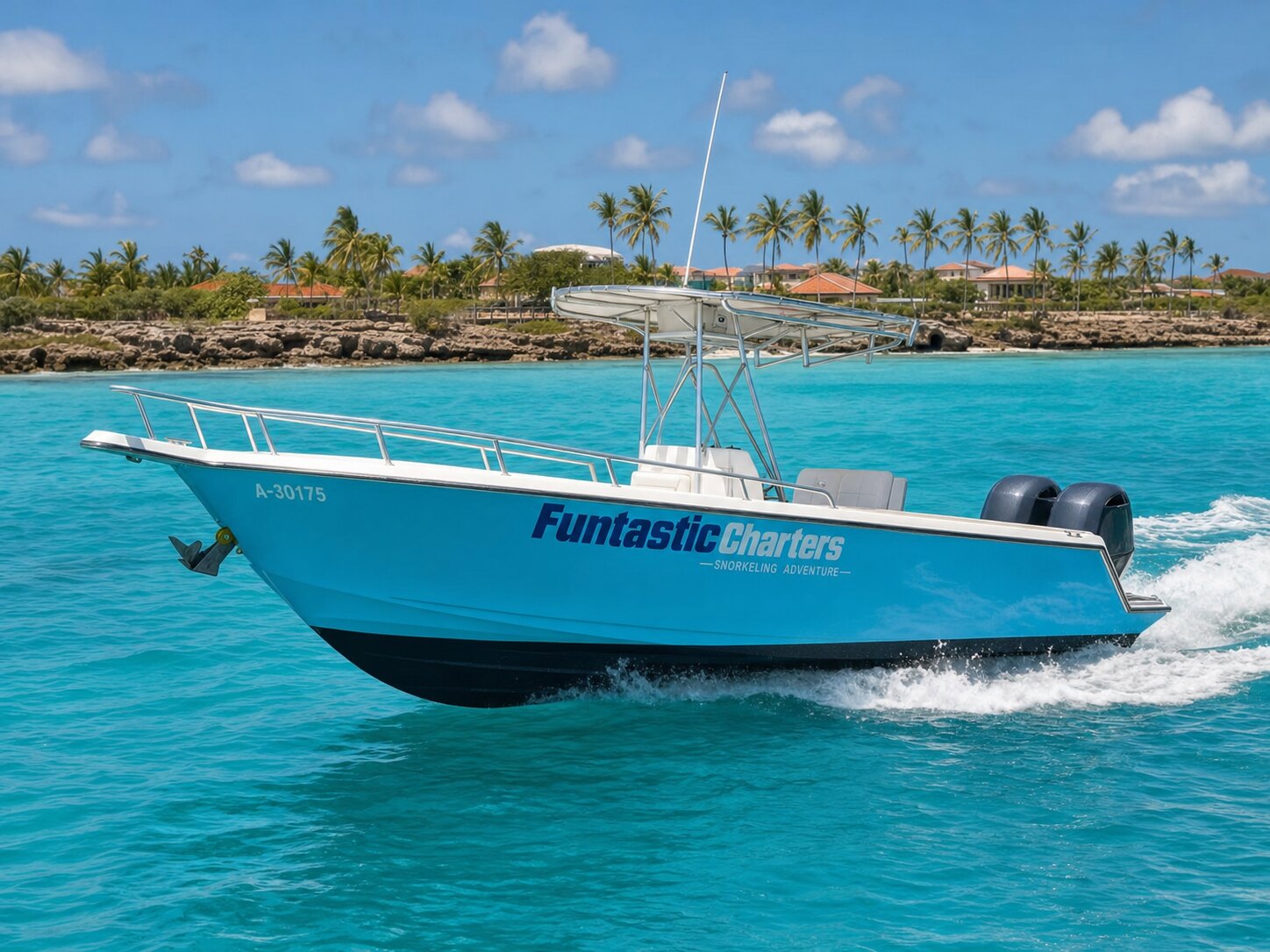 Romantic evening charter in Aruba